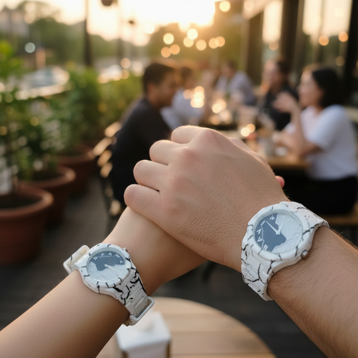 Tiger Aura Couple Watch Set