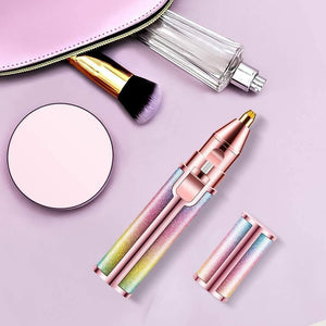 2-in-1 eyebrow shaping and facial shaving tool
