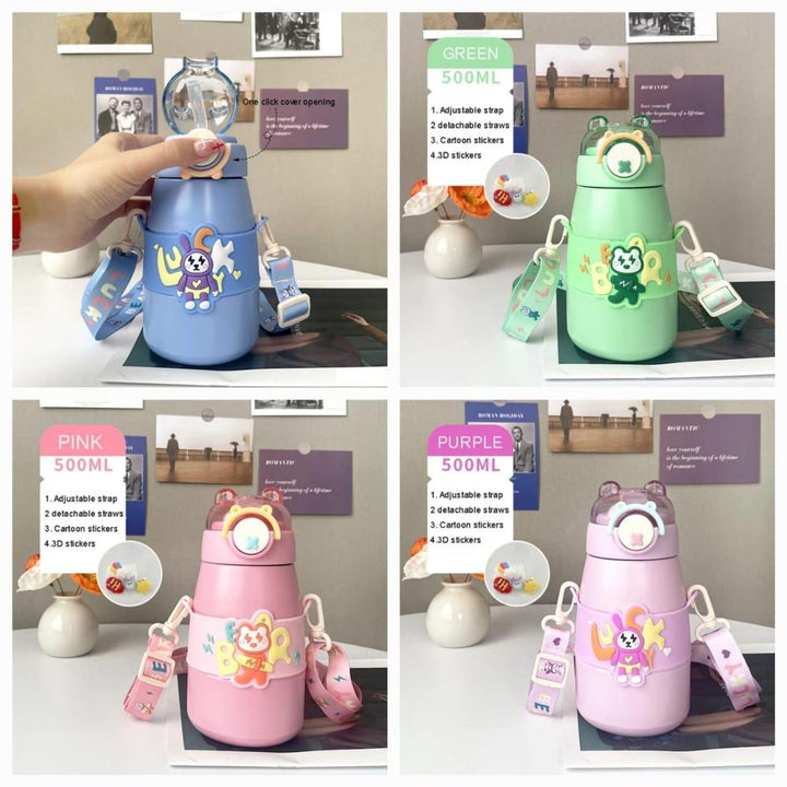 Kids insulated water bottle 500ml