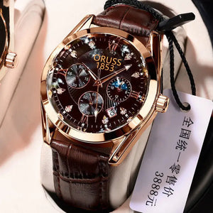 Automatic men's watch for business and formal wear