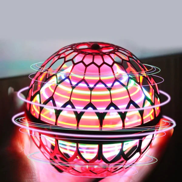 Flying Spinner Fidget Toy with LED lights