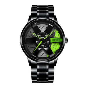 Automatic movement watch for men with distinctive dial
