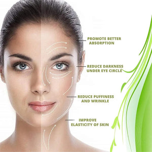 Jade gua sha roller for daily facial massage
