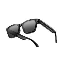 PEJE Smart AI Glasses with protective case and accessories