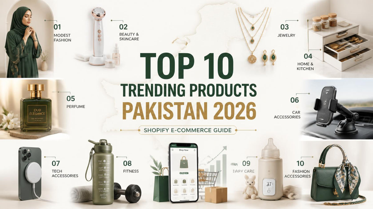 Top 10 trending products to sell in Pakistan in 2026