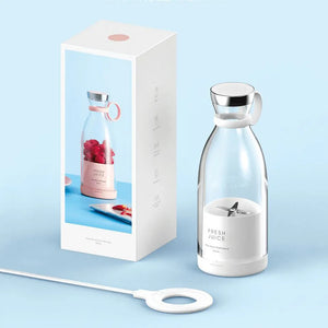 Mini portable electric blender for smoothies and fruit drinks