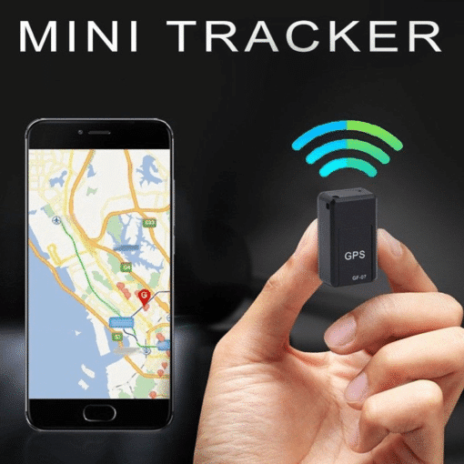 Mini magnetic GPS tracker compact tracking device