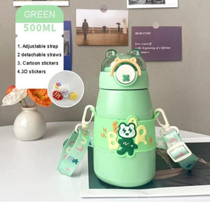 500ml kids drinking bottle for water and milk