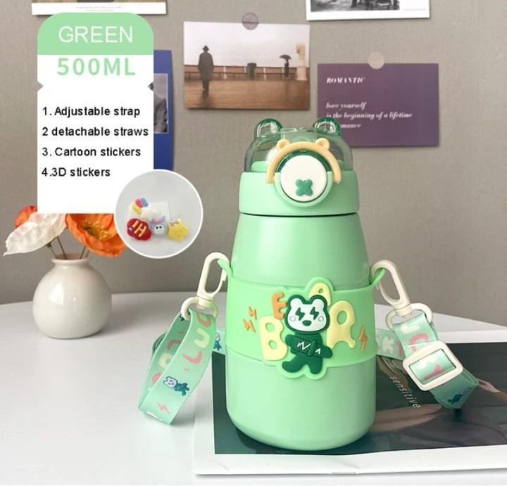 500ml kids drinking bottle for water and milk