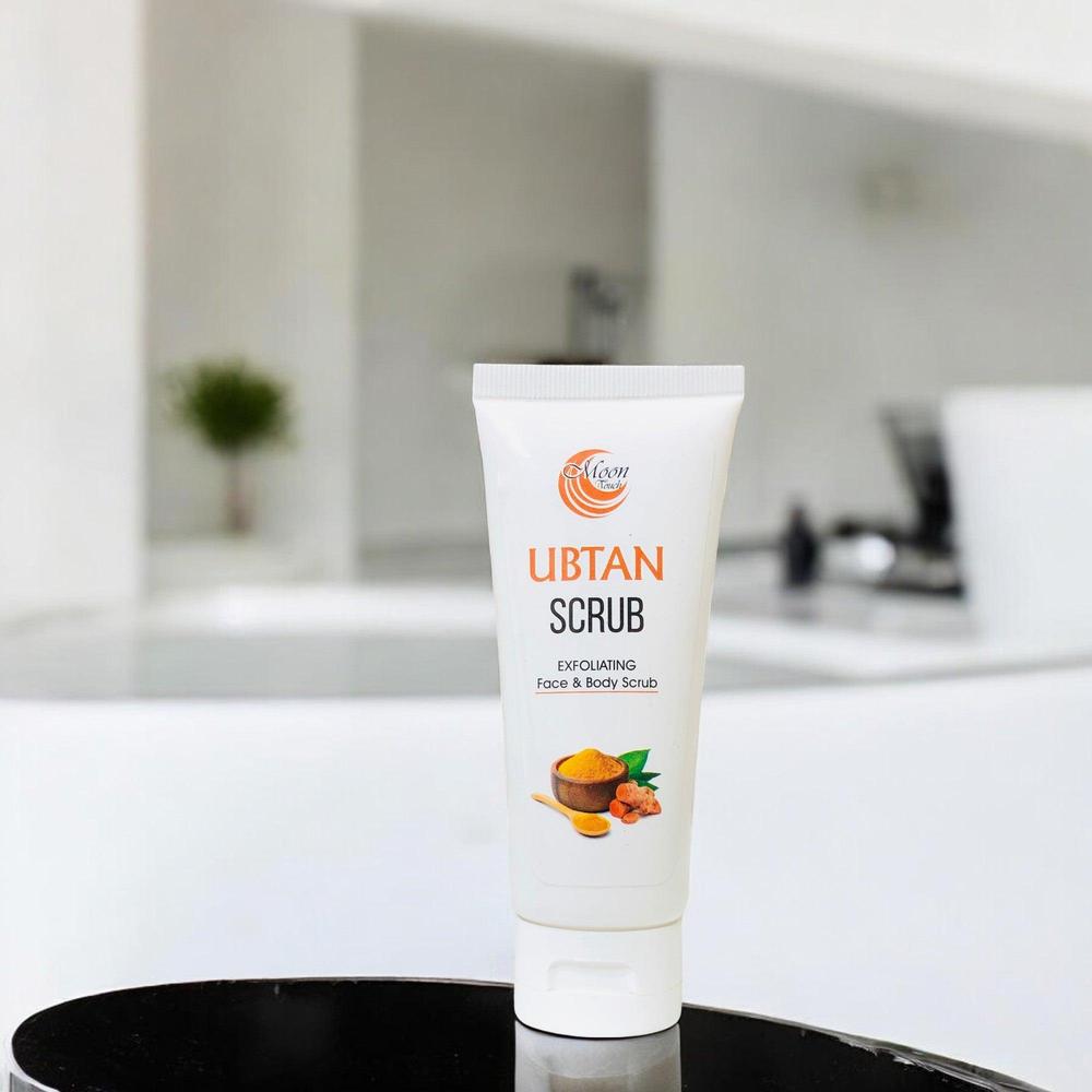 Natural ingredient skincare ubtan scrub for all skin types