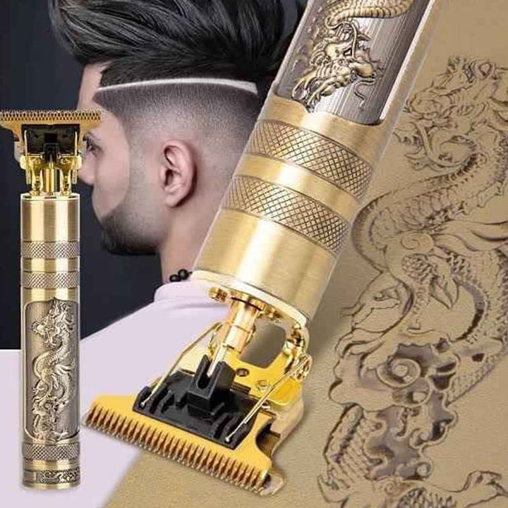 Vintage T9 Hair & Beard Trimmer – Cordless Rechargeable Grooming Kit
