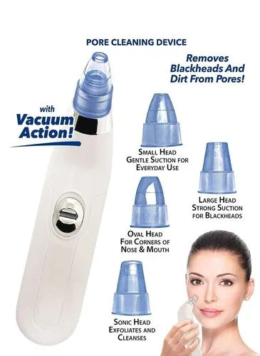 Electric facial cleansing device for home skincare