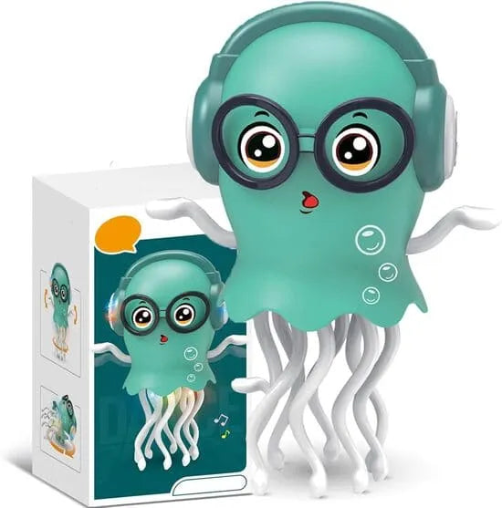 Magic Dancing Jellyfish Toy with Music & Lights | Bump & Go Electric Musical Toy for Kids