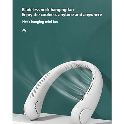 Lightweight portable neck fan in random color