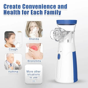 Portable nebulizer machine for home and travel
