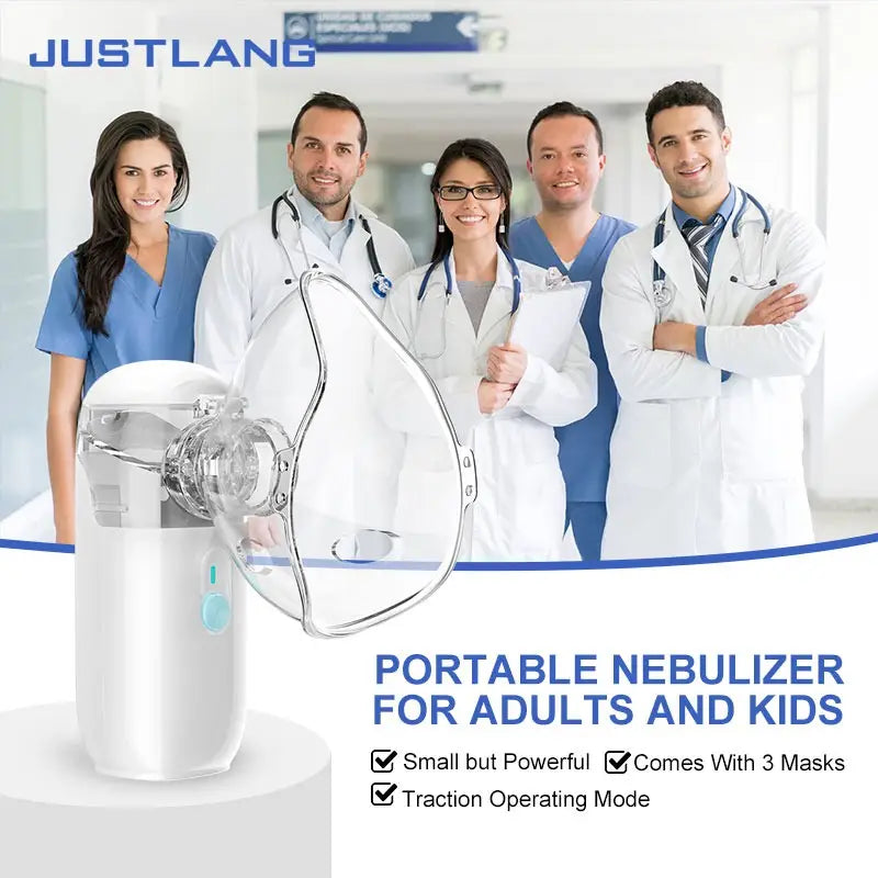 Rechargeable mesh nebulizer machine